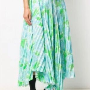 Balenciaga Dynasty Asymmetrical pleated Skirt